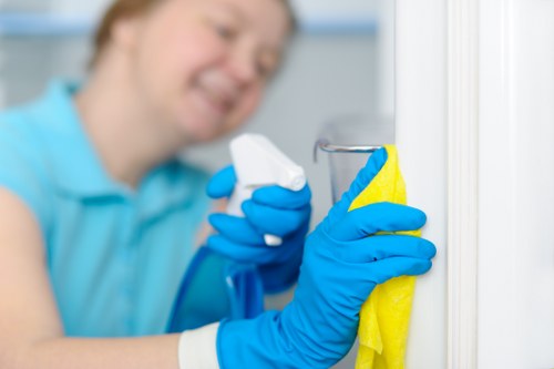 Professional move out cleaning in a Collierswood home after furniture removal