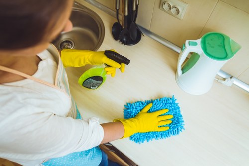 Builders clean for a flat or home in Collierswood after refurbishment