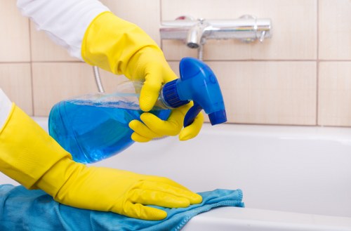 Local oven cleaner working in a Collierswood kitchen