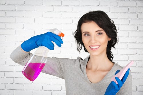 Thorough cleaning of an empty room in a Collierswood property