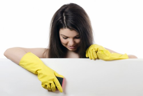 Customer service representative handling a carpet cleaning issue
