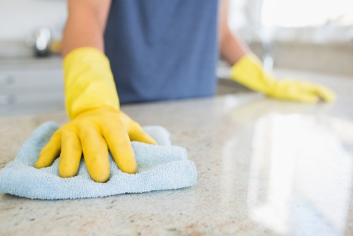 Odour removal process for a stained carpet near furniture